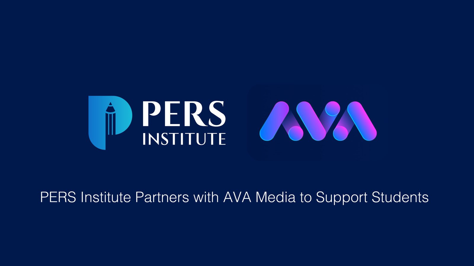 PERS Institute Partners with AVA Media to Support Students